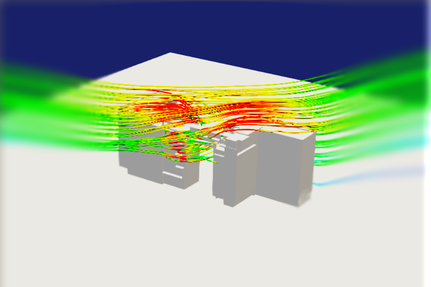 CFD: Exterior thermal comfort on rooftop terrace