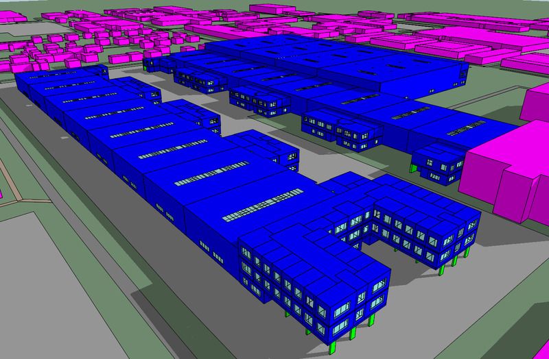 DGNB Thermal Comfort Modeling Manufacturing  Logistics Office Europe